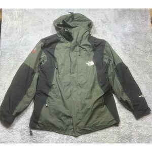 VTG The North Face Summit Series Jacket‎ Womens L Green Gore-Tex 3-in-1 w/ Liner